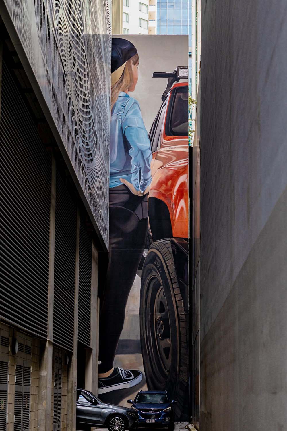 First Parking Car Park Art